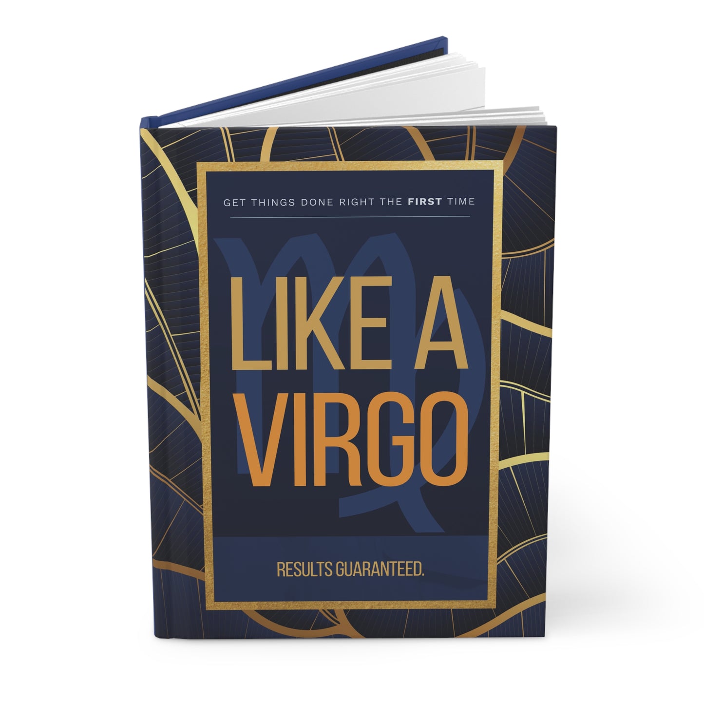 Hardcover Journal - "Like A Virgo"