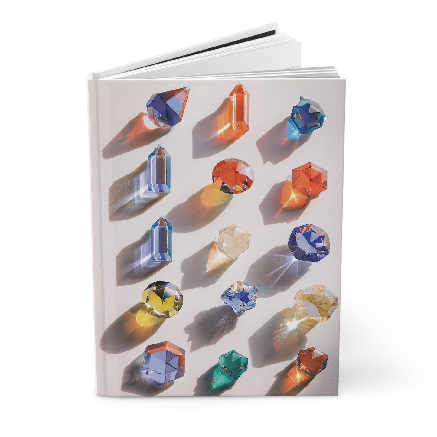 Hardcover Journal - "Crystal Thoughts"