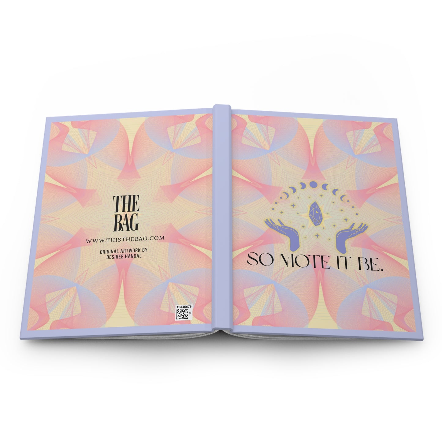 Hardcover Journal - "So Mote it Be"