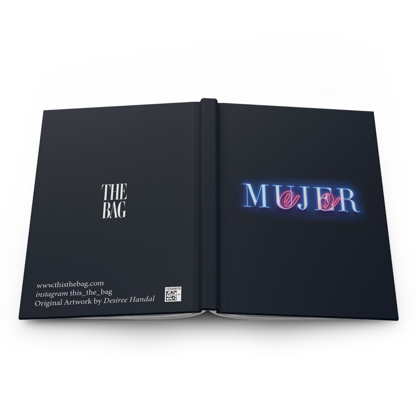 Hardcover Journal - "Mejor Mujer"