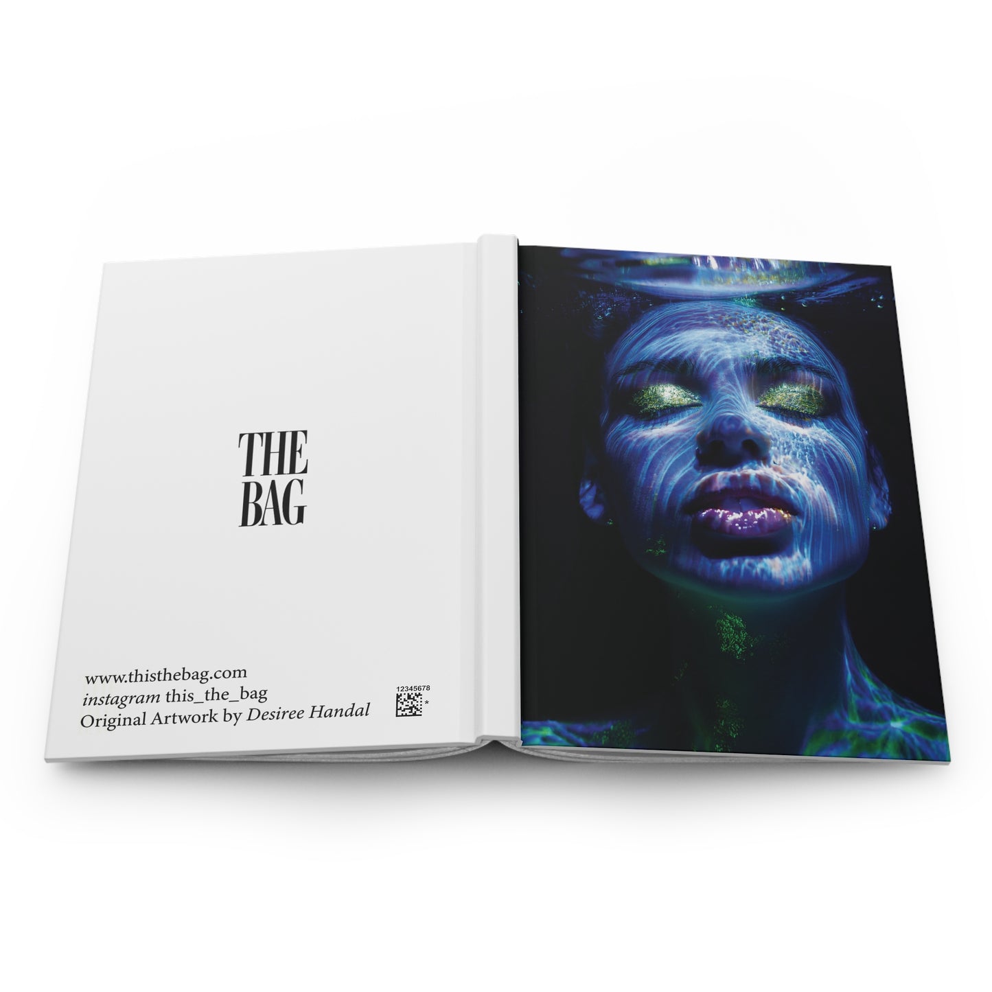 Hardcover Journal - "The Mermaid"