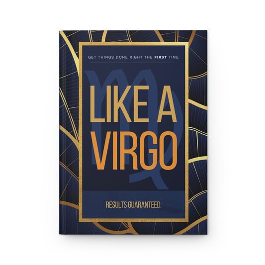 Hardcover Journal - "Like A Virgo"