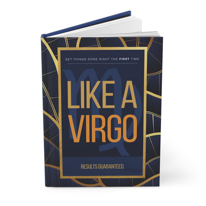 Hardcover Journal - "Like A Virgo"