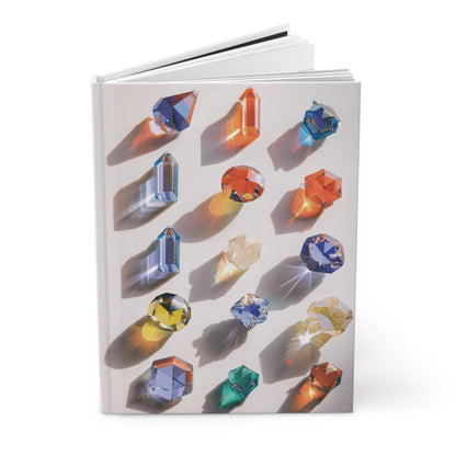 Hardcover Journal - "Crystal Thoughts"