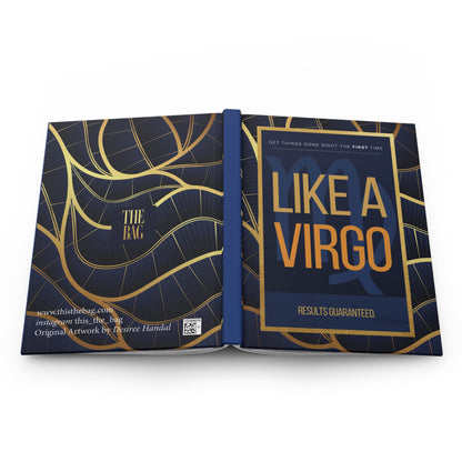 Hardcover Journal - "Like A Virgo"