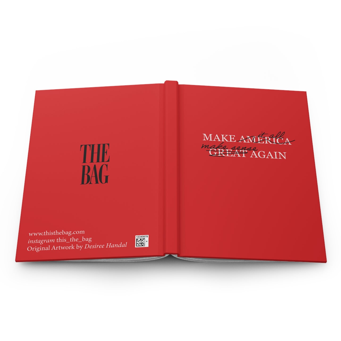 Hardcover Journal - "Make It All Make Sense Again"