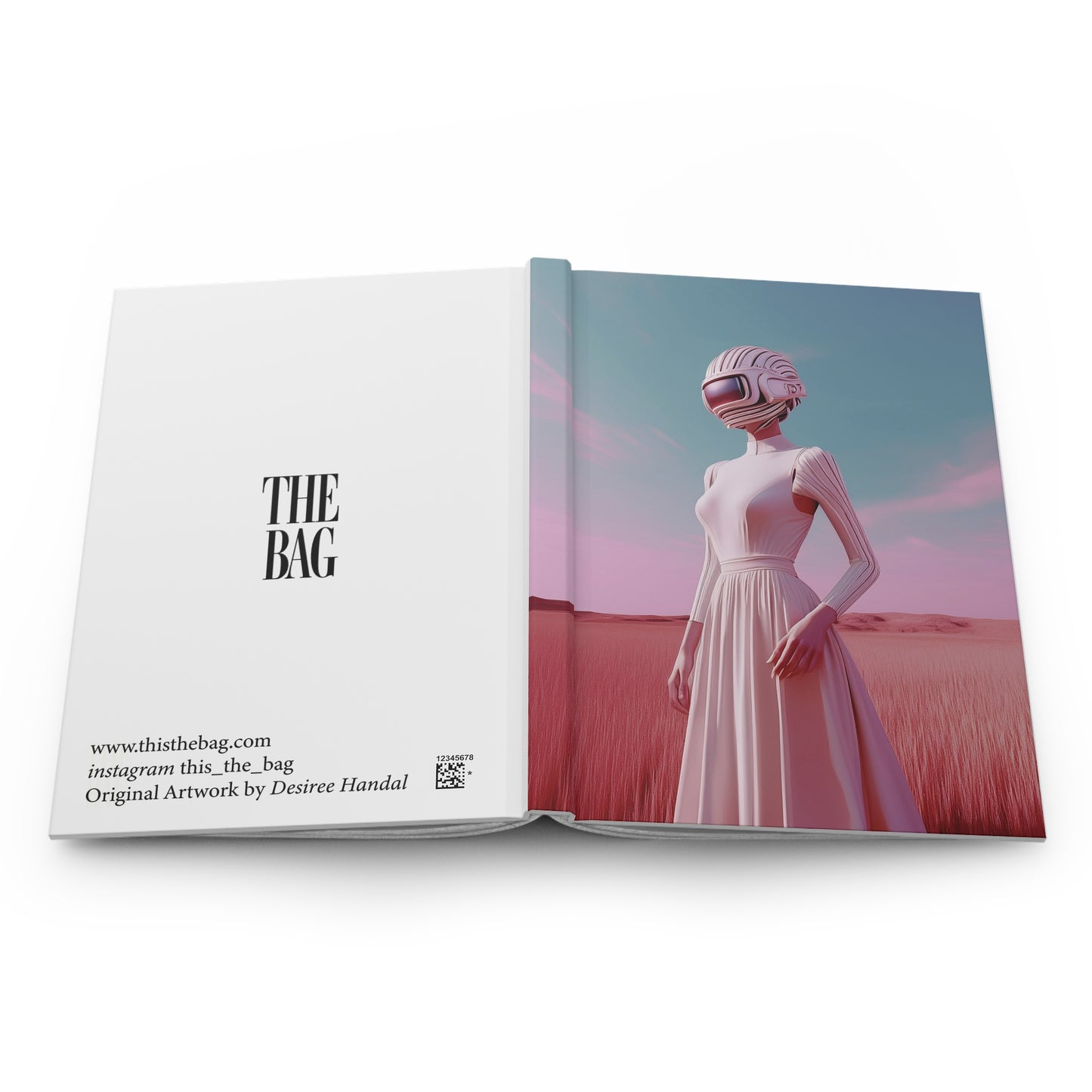 Hardcover Journal - "The Future is Feminine"