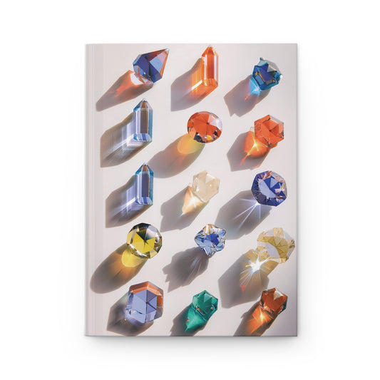 Hardcover Journal - "Crystal Thoughts"