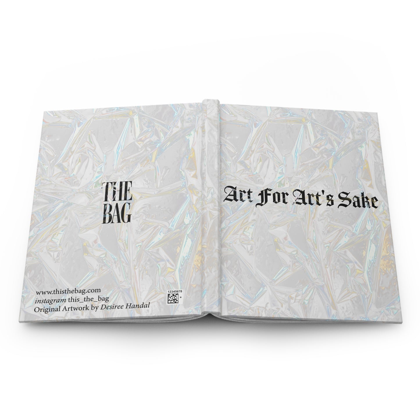 Hardcover Journal - "Art For Art's Sake"